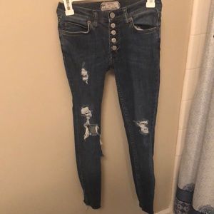 Free people distressed jeans
